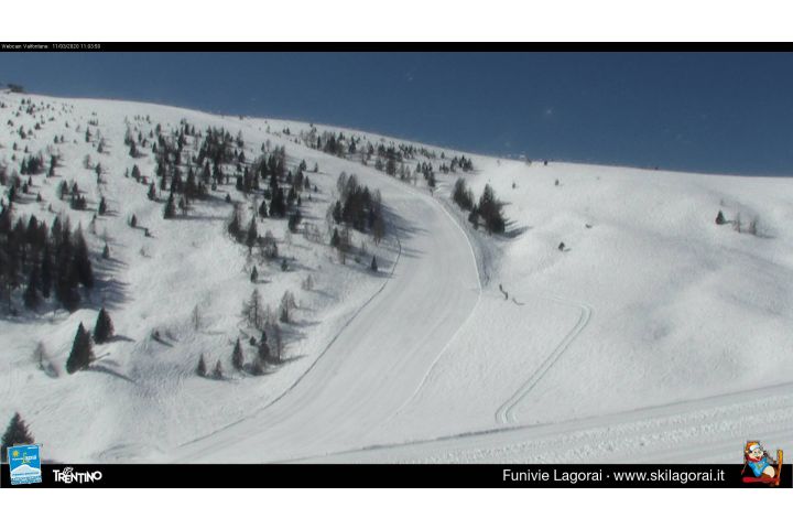 Piste Prisco (sinstra) e Monte Rosso (destra)